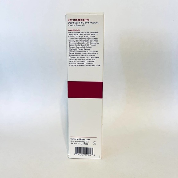 Hey Honey Come Clean Propolis & Mineral Facial Scrub 2.2 fl oz Imperfect Box - Picture 4 of 6